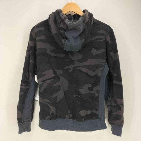 ジュンハシモト junhashimoto CAMO RELAX PARKA 迷彩 ハイネックダブルジップパーカー メンズ JPN:2