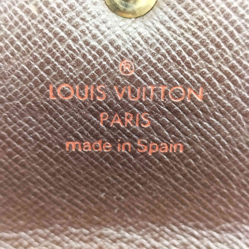 ルイヴィトン LOUIS VUITTON ダミエ・エベヌ ポルトフォイユ・サラ レディース