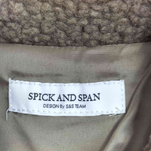 スピックアンドスパン Spick and Span ORIGINAL ボアブルゾン レディース FREE