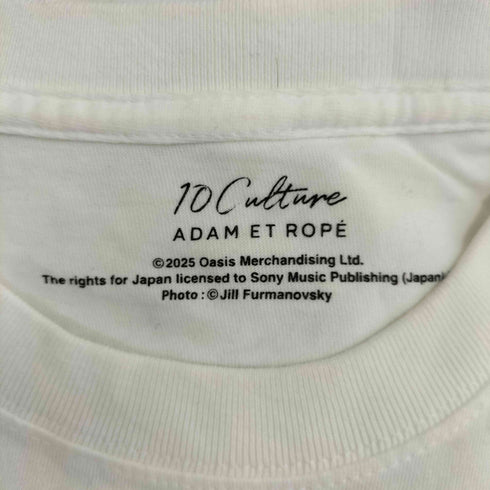 アダムエロペ Adam et Rope バンドデザイン Tシャツ メンズ JPN:L