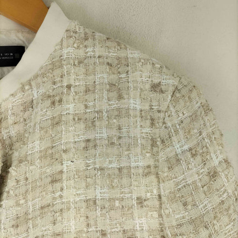 ザラ ZARA コンビネーション テクスチャードブレザー レディース import:S