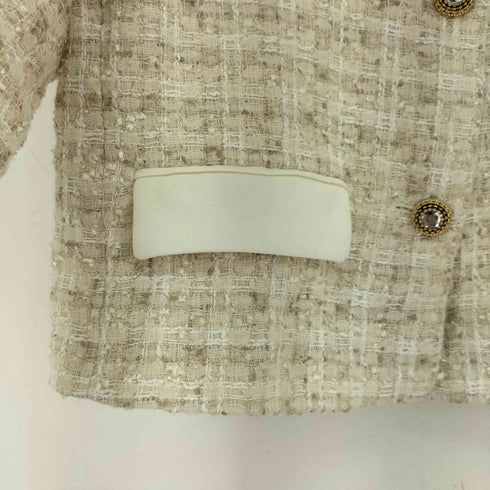 ザラ ZARA コンビネーション テクスチャードブレザー レディース import:S