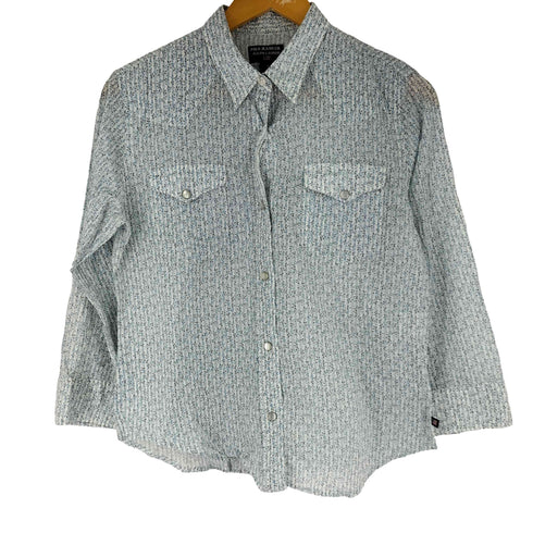 ポロジーンズ RL POLO JEANS CO. 総柄 ウエスタンシャツ レディース JPN:M