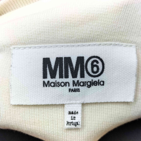 エムエムシックスメゾンマルジェラ MM6 Maison Margiela 変形 アシンメトリースウェットプルオーバー レディース M
