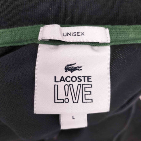 ラコステライブ Lacoste Live ワンポイントロゴ 半袖ポロシャツ メンズ import:L