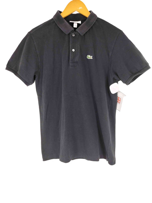 ラコステ LACOSTE ワンポイントロゴ 半袖ポロシャツ メンズ import:M