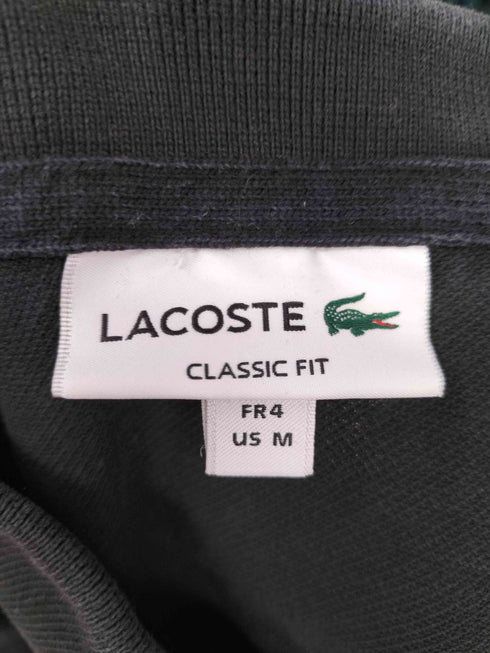 ラコステ LACOSTE ワンポイントロゴ 半袖ポロシャツ メンズ import:M