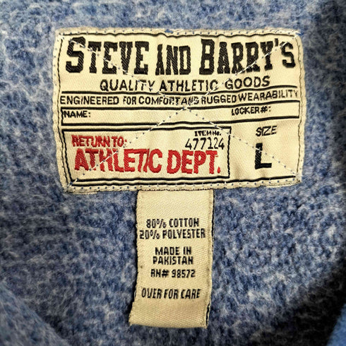 STEVE AND BARRYS FLORIDA カレッジ ワッペン リバース型 クルーネックスウェット メンズ import:L