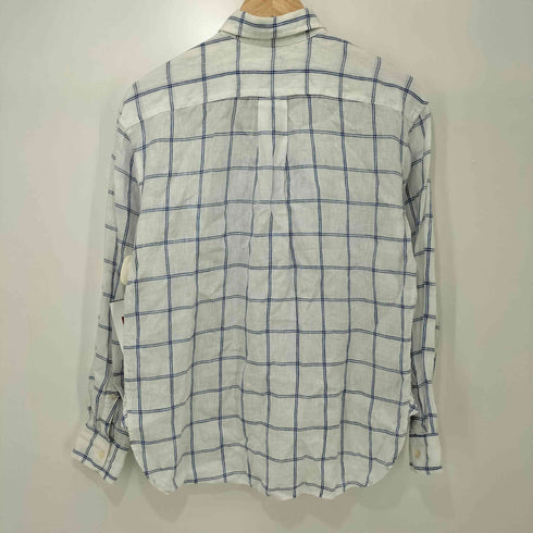 ポロバイラルフローレン Polo by RALPH LAUREN 袖ポニー マチ付 レギュラーカラー チェック シャツ レディース 4