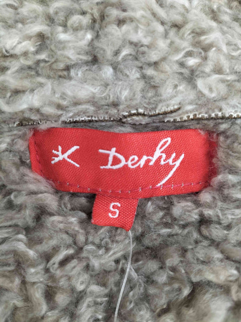 Derhy フェイクムートン コート レディース