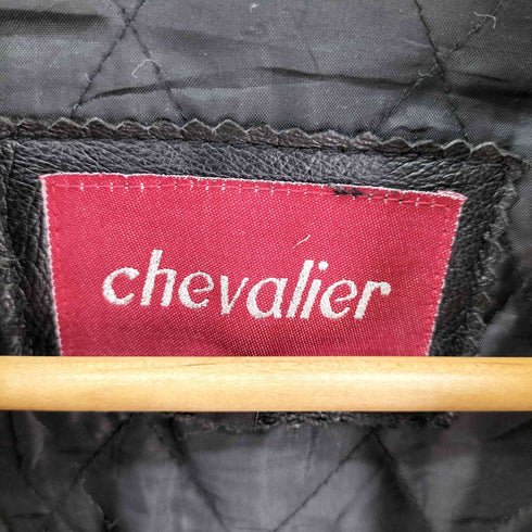 Chevalier/ 本革 シングルレザージャケット メンズ JPN:L