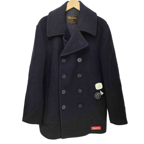 ヒステリックグラマー HYSTERIC GLAMOUR 00s ウール ピーコート メンズ FREE
