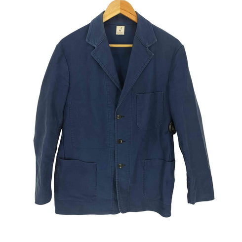 アナトミカ ANATOMICA フランス製 3B コットン シングルブレスト カバーオールジャケット メンズ FR:46