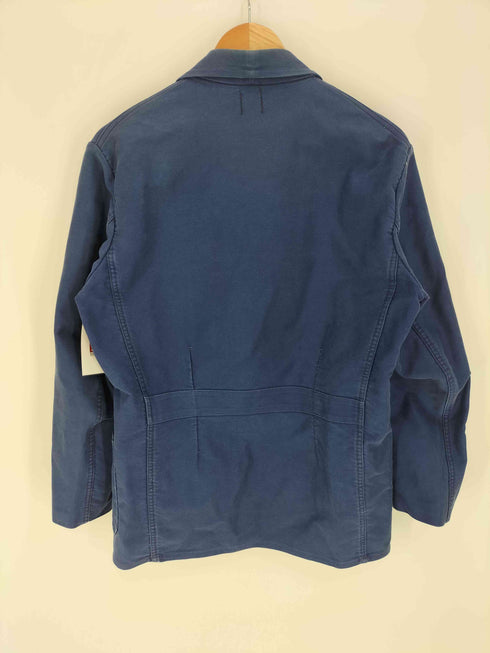 アナトミカ ANATOMICA フランス製 3B コットン シングルブレスト カバーオールジャケット メンズ FR:46