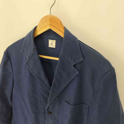 アナトミカ ANATOMICA フランス製 3B コットン シングルブレスト カバーオールジャケット メンズ FR:46