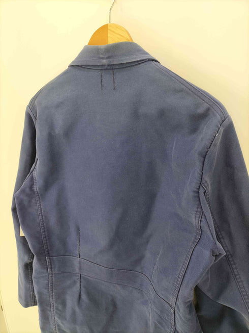 アナトミカ ANATOMICA フランス製 3B コットン シングルブレスト カバーオールジャケット メンズ FR:46