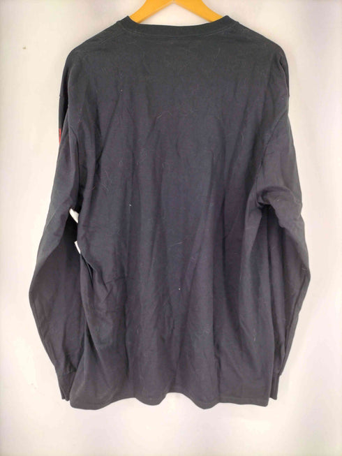 ホラーゲーム グラフィックプリント ロングスリーブ Tシャツ メンズ JPN:XL