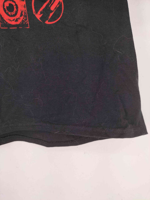 ホラーゲーム グラフィックプリント ロングスリーブ Tシャツ メンズ JPN:XL