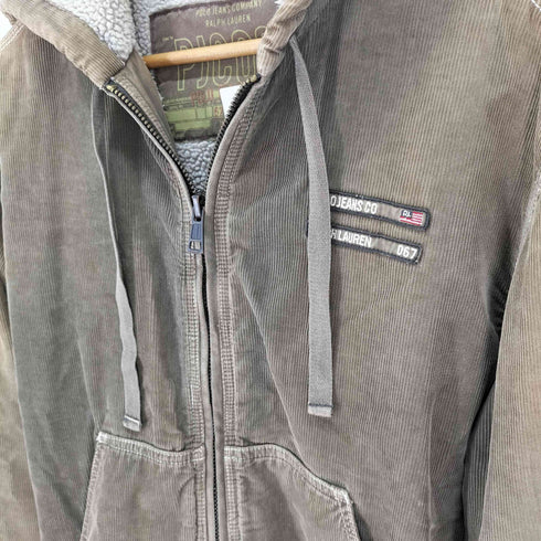 ポロジーンズカンパニーラルフローレン POLO JEANS COMPANY RALPH LAUREN コーデュロイ地 裏地ボア ジップアップフーディージャケット メンズ JPN:S