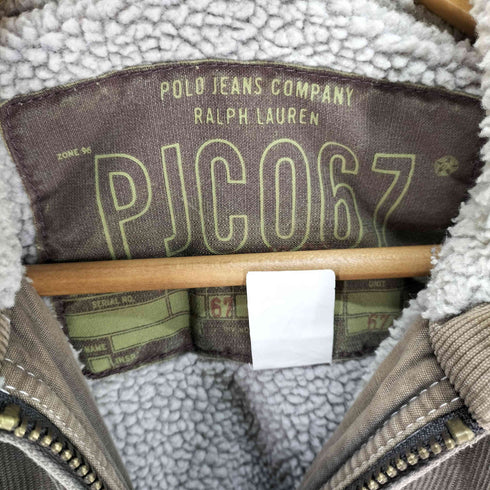 ポロジーンズカンパニーラルフローレン POLO JEANS COMPANY RALPH LAUREN コーデュロイ地 裏地ボア ジップアップフーディージャケット メンズ JPN:S