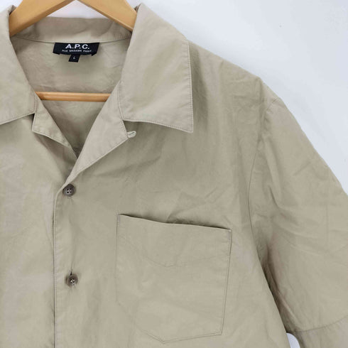 アーペーセー A.P.C. 半袖 オープンカラーシャツ メンズ L