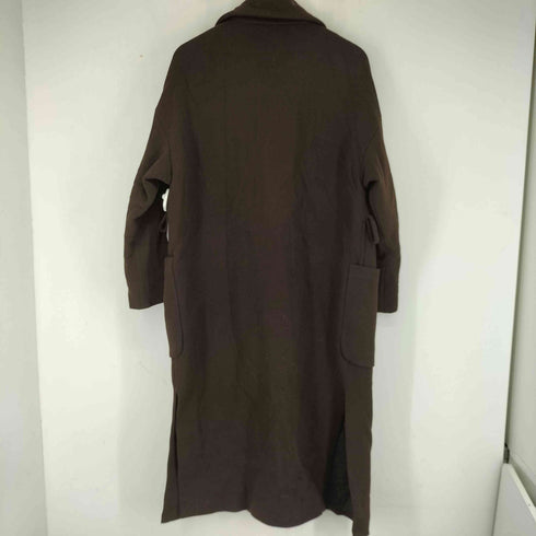 ザラ ZARA MANTECO社 ボタンレス ベルテッドコート レディース import:S