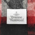 ヴィヴィアンウエストウッド Vivienne Westwood ブロックチェック オーブ フリンジマフラー レディース