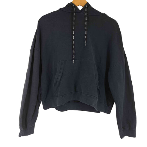 ハフ HUF サークルロゴプリント クロップド プルオーバーパーカー レディース JPN:M