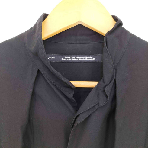 ユリウス JULIUS 24aw disarray VISCOSE CUPRO FIBRIL GABA 変形 テールカット 長袖シャツ メンズ JPN:3