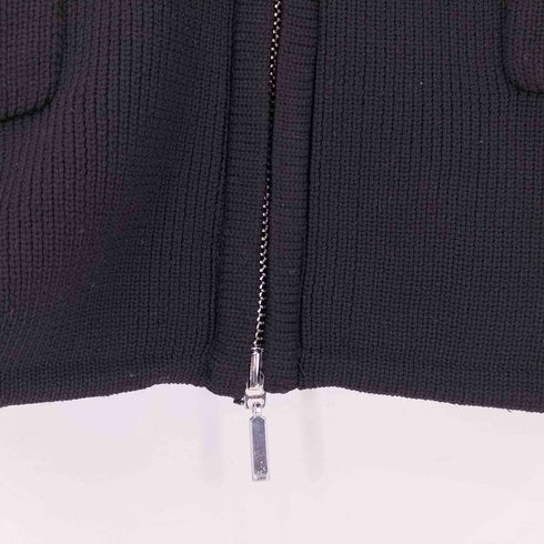 LARUTA ポリニットコンパクトZIPカーデ レディース FREE