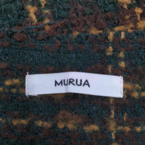 ムルーア MURUA チェック柄 ルーズベスト レディース JPN:1