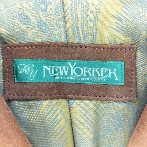 ニューヨーカー NEWYORKER スウェード フラップポケット ワークジャケット レディース 11AR