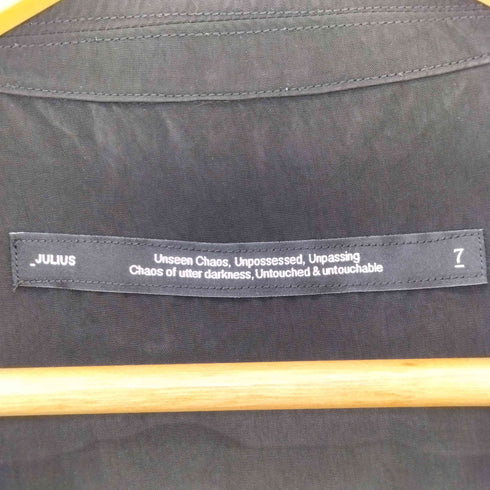ユリウス JULIUS 23aw Ungated Kite Shirt カイトシャツ メンズ JPN:2