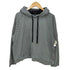 トミーヒルフィガー TOMMY HILFIGER 千鳥柄 ボックスフィット プルオーバー パーカー レディース import:L