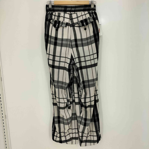 ユリウス JULIUS ×ISETAN Rayon Silk Check Jacquard Wide Easy Pants メンズ JPN:2