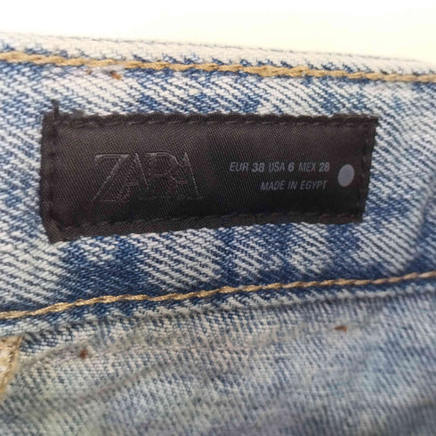 ザラ ZARA ZW COLLECTION ANKLE BALLOON バルーン ミッドライズデニムパンツ レディース 38