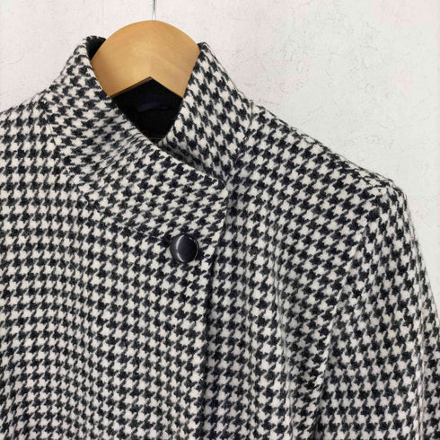 サンヨーコート SANYO COAT アンゴラ20 千鳥柄 ロングコート レディース JPN:7号