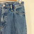 ザラ ZARA 1タック カットオフ ワイド デニム パンツ レディース 38