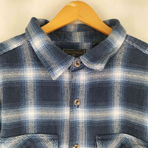 フイールドアンドストリーム FIELD&STREAM ロングスリーブ ヘビーネルシャツ メンズ import:L