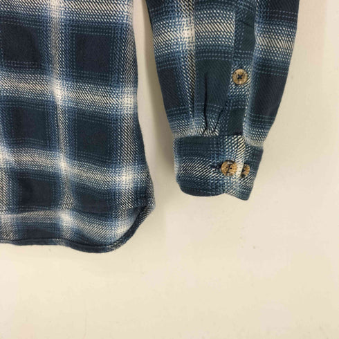 フイールドアンドストリーム FIELD&STREAM ロングスリーブ ヘビーネルシャツ メンズ import:L