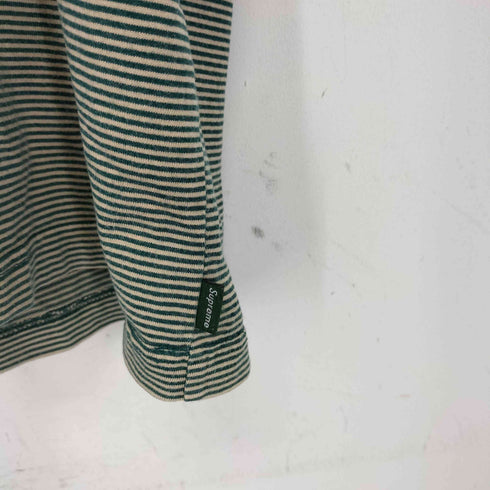 シュプリーム Supreme micro stripe t メンズ import:L