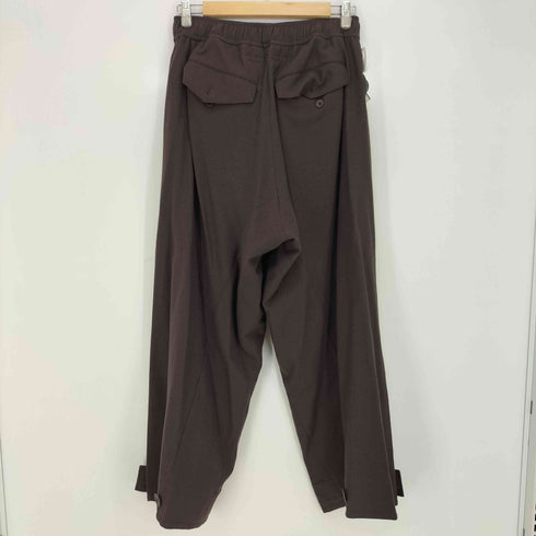 ユリウス JULIUS 21aw Resilience TROUSERS FOR MALE レーヨン ウール イージーサルエル パンツ メンズ JPN:2