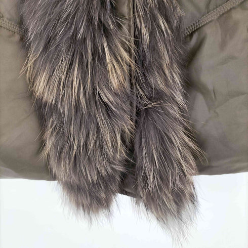 natural fit ファー ダウンコート レディース JPN:38