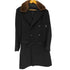G.GUAGLIANONE ファー襟 ダブルブレスト コート メンズ import:M