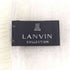 ランバンコレクション LANVIN COLLECTION カシミア100 フリンジ マフラー レディース
