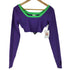 プーマ PUMA Cropped Colorblock Long Sleeve Top レディース M