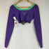 プーマ PUMA Cropped Colorblock Long Sleeve Top レディース M