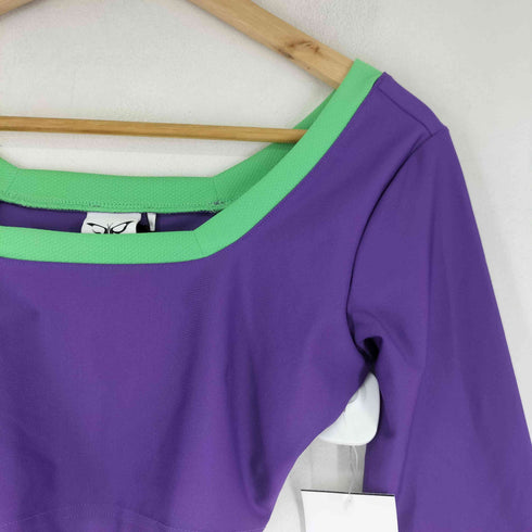 プーマ PUMA Cropped Colorblock Long Sleeve Top レディース M