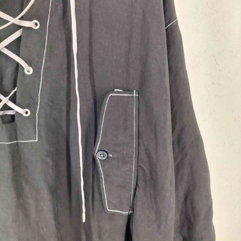 ジーブイジーブイ GVGV HOODED SMOCK DRESS フーデッド スモッグ ドレス レディース 36