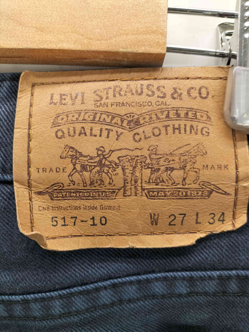 リーバイス Levis 90S ブーツカット デニム パンツ ボタン裏 J09 刻印 レディース W27 L34